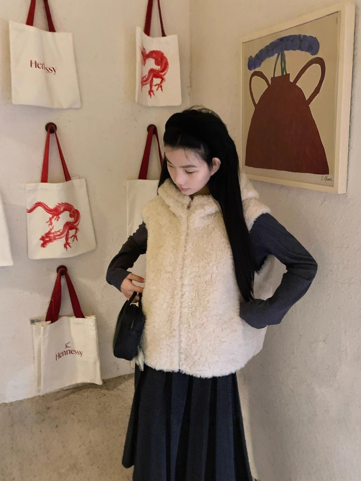 Stylish Casual Layered Outerwear Hooded Vest