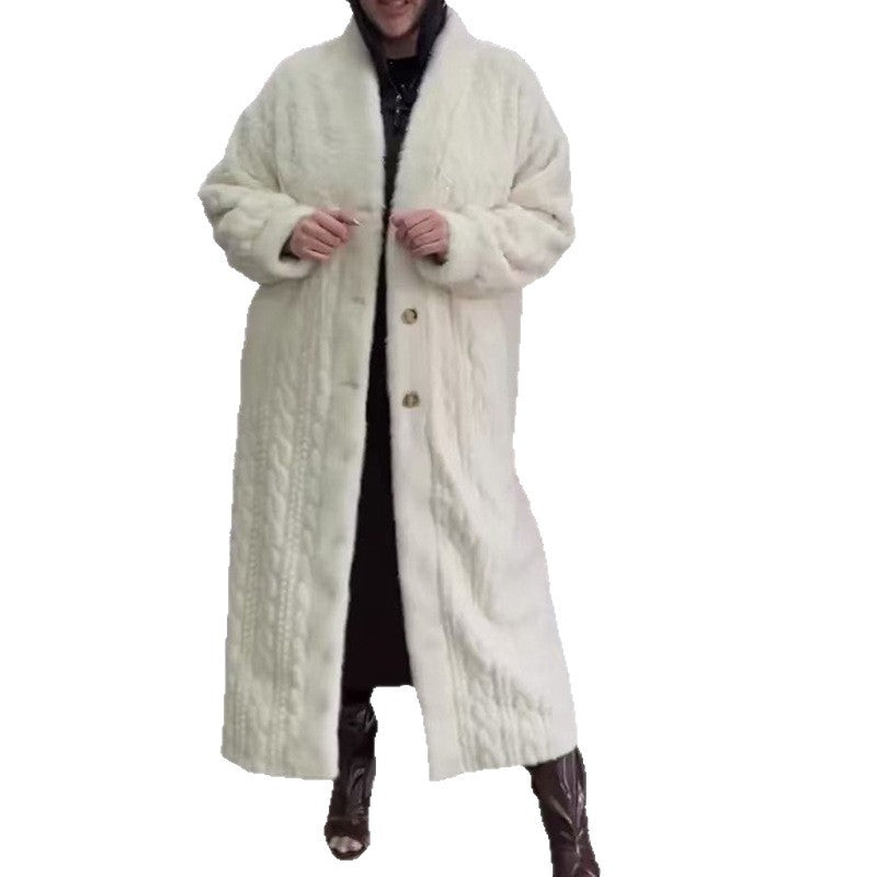 New Womens Fashion Casual Loose-fitting Long-sleeve Coat For Women