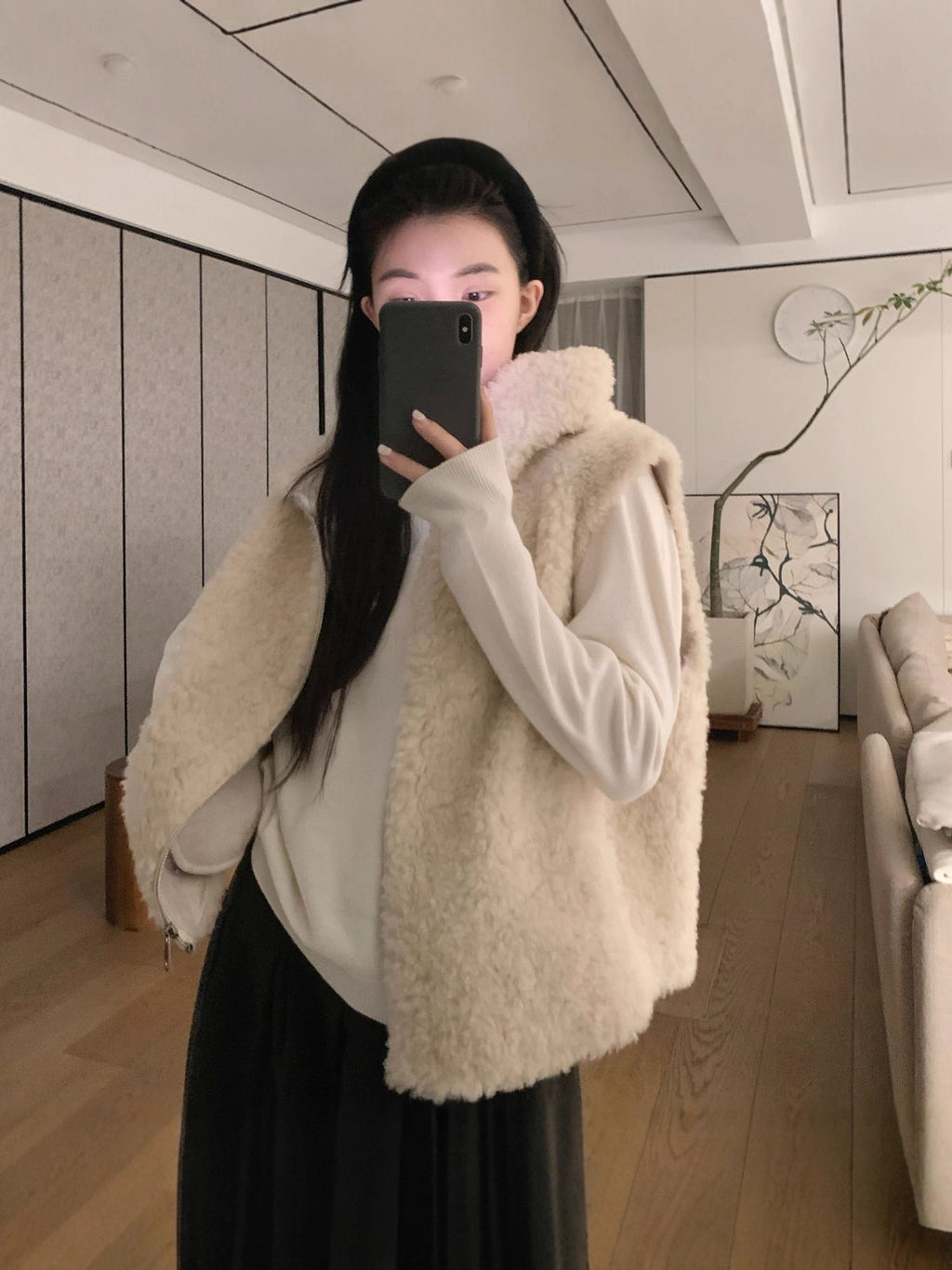 Stylish Casual Layered Outerwear Hooded Vest