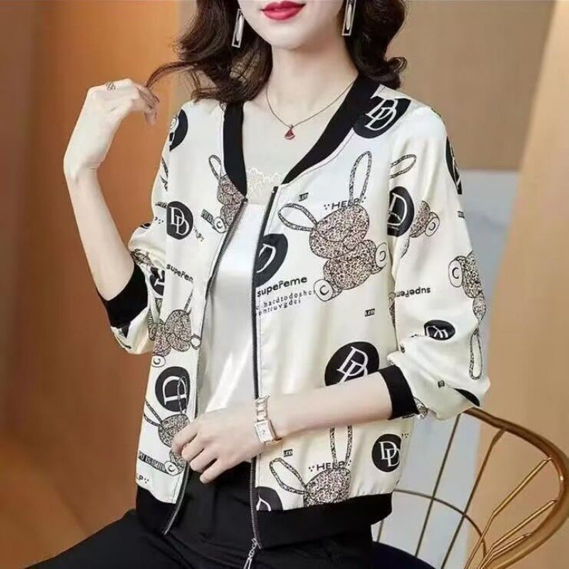 Light Weight Stylish And Loose-fitting Outerwear Top
