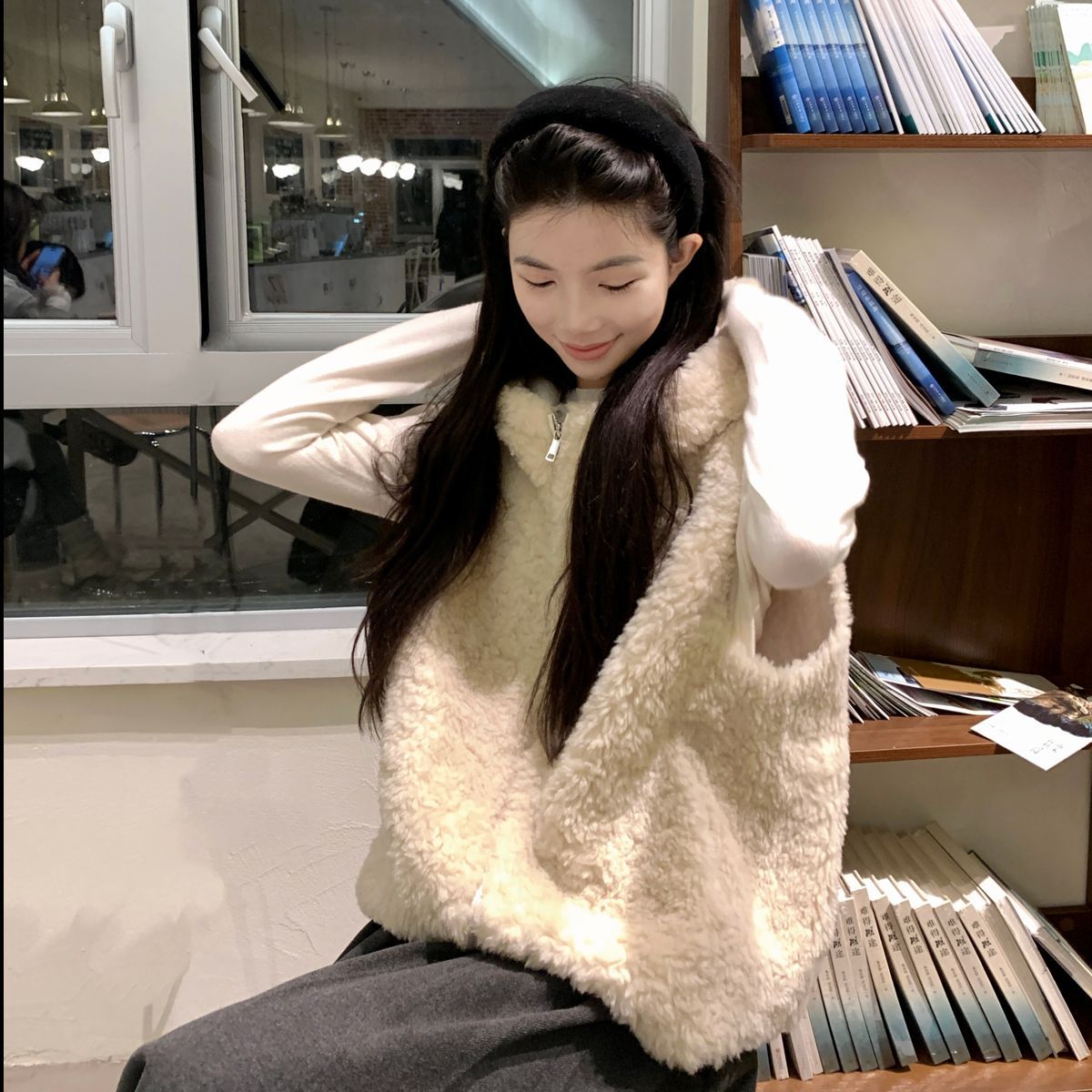 Stylish Casual Layered Outerwear Hooded Vest