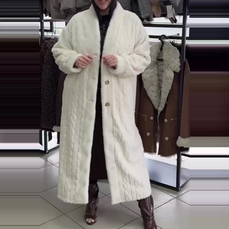 New Womens Fashion Casual Loose-fitting Long-sleeve Coat For Women